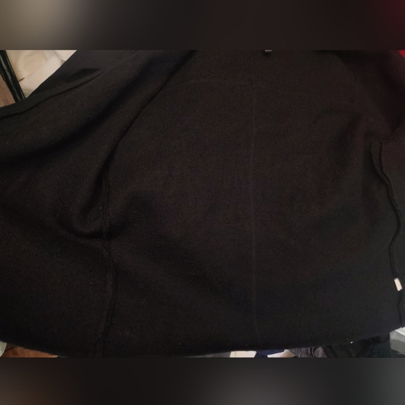 Pendleton Wool Cardigan, Women Black Zip Up, Collar, Textured, XL - Picture 13 of 13